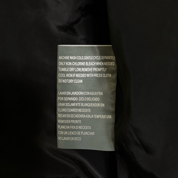 Michael Kors Rain Jacket Blue Red Hooded Button Up Full Zip Boy Girl Sz 10-12 - Picture 10 of 11